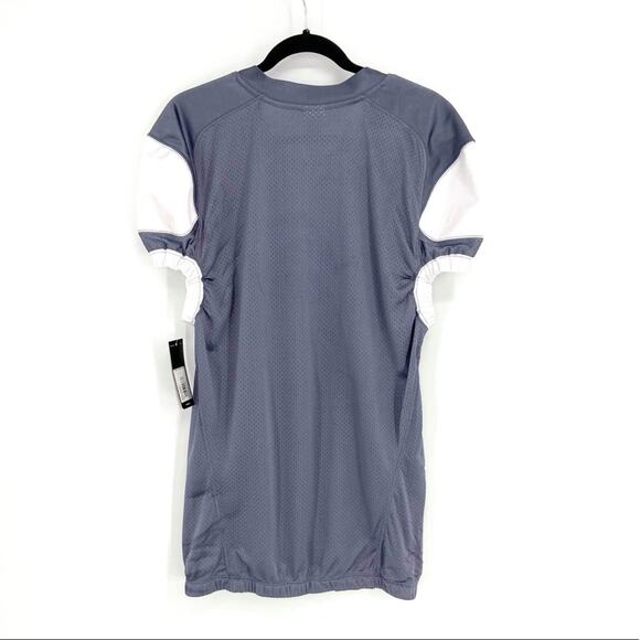 Adidas Football Jersey Practice Sportswear Athleisure Size Large Gray NWT - Picture 2 of 8